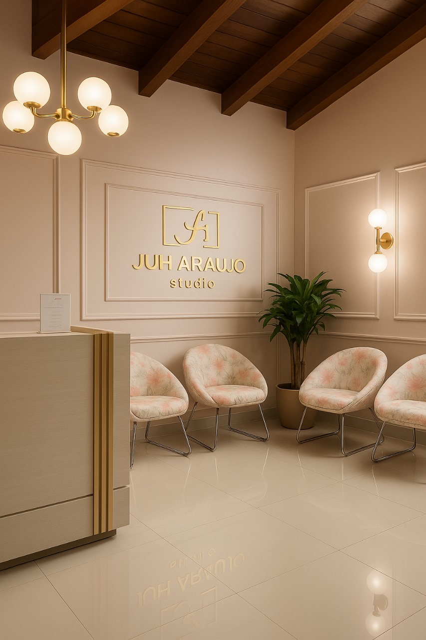 Recepção do JUH ARAÚJO studio em Caxias do Sul